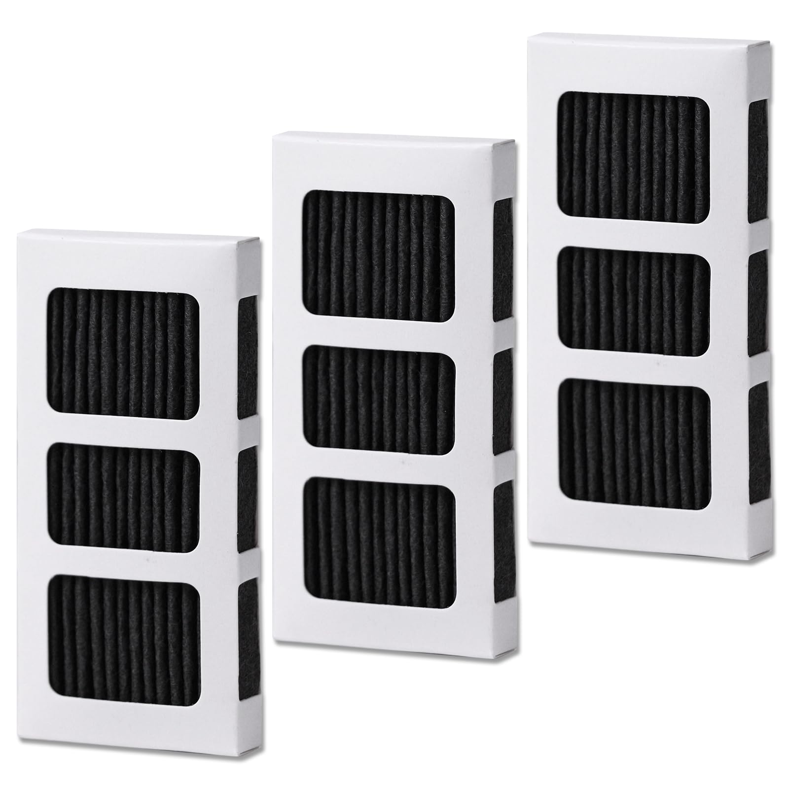 Filtro de aire de repuesto para refrigerador Frigidaire Pureair Ultra 2, Pureair Ultra ii, Electrolux 242047805, 5303918847, EAP12364179, filtración eficaz con filtro de carbón activado (paquete de 3)