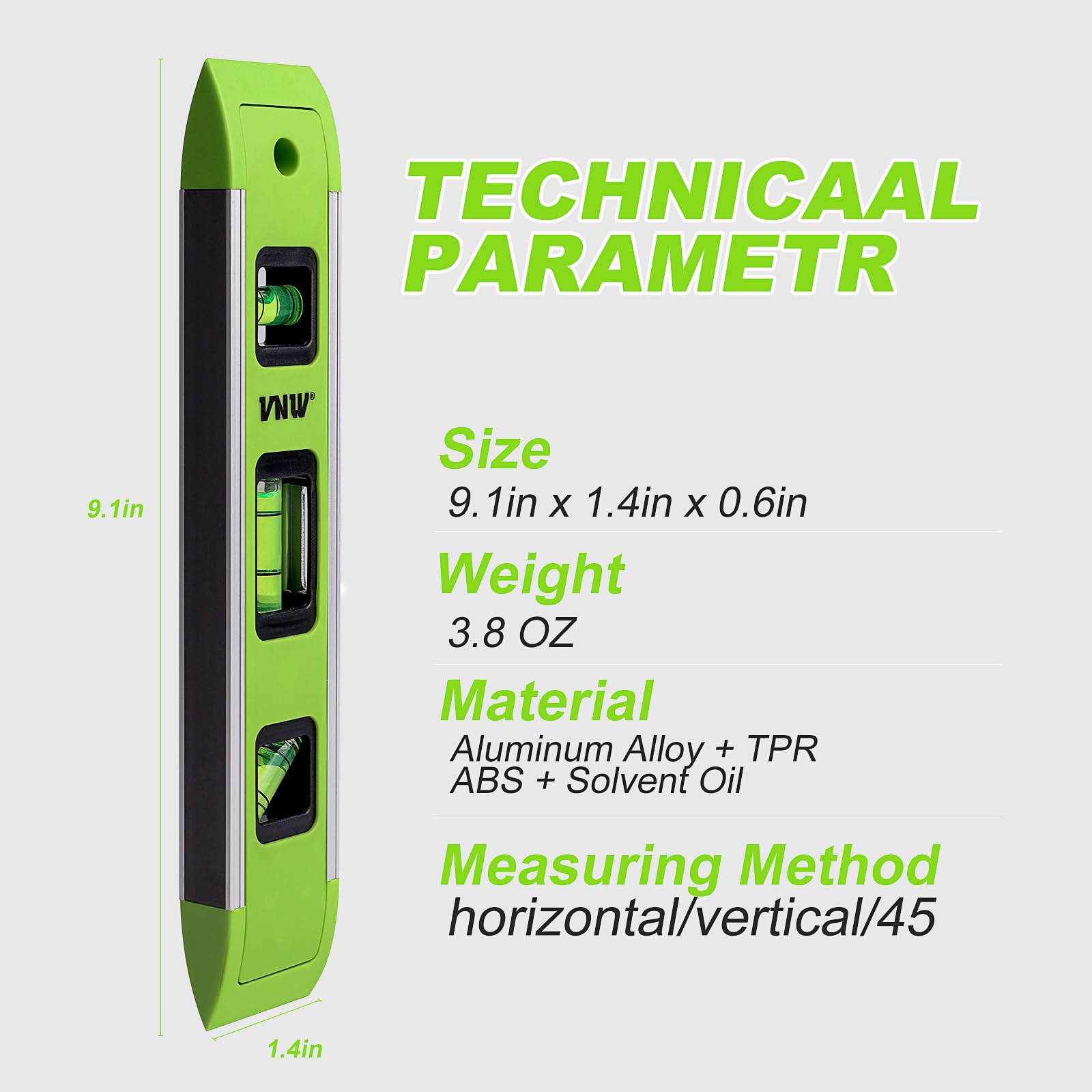Stanley Accessoires - Niveau à Bulle Magnétique 90 Cm 1-43-537