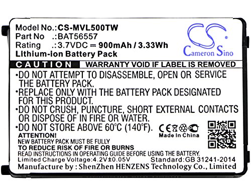 Cameron Sino 900mAh Battery Compatible with Motorola CLS1000, CLS1100, CLS1110, CLS1114, CLS1410, CLS1415, CLS1450, CLS1450CB, CLS1450CH, VL120, VL50
