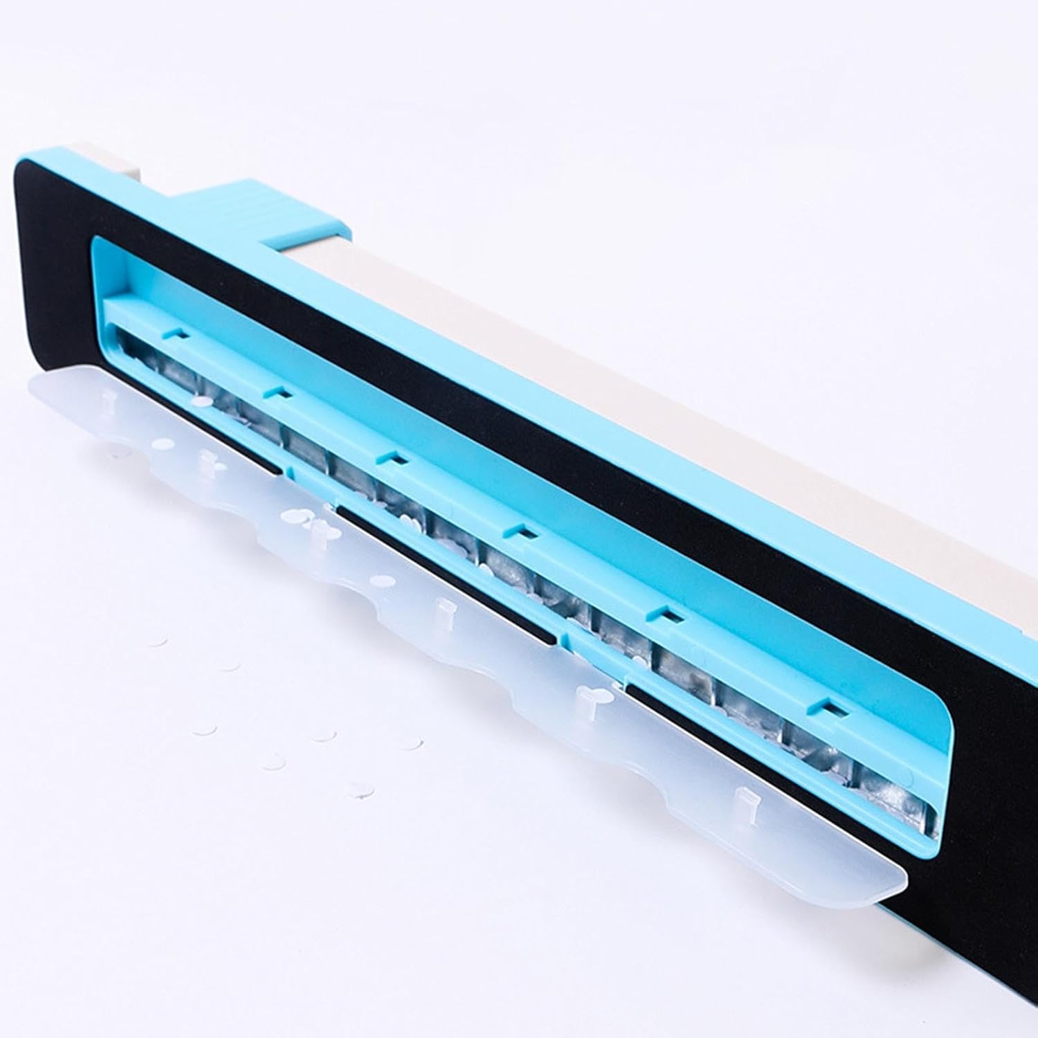 Qialexicon 30穴パンチャー A4 ペーパーパンチャー 滑り止めベース デスク手動パンチマシン 手押し式 オフィス用品 ノ