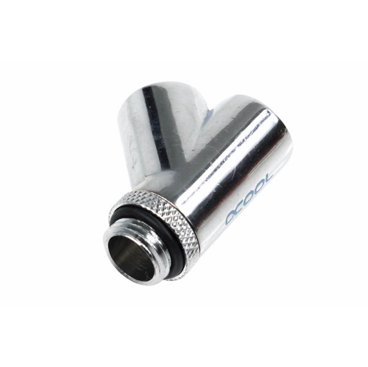 Amazon.com: Alphacool G1/4 Revolvable 45° Y-Connector - Chrome 