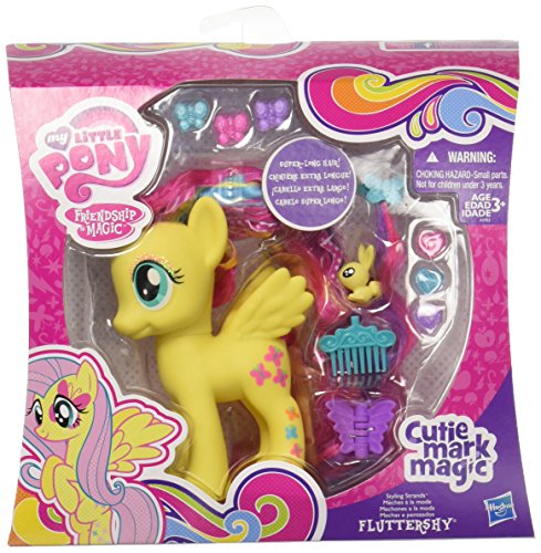 My Little Pony Styling Strands Fashion Pony Fluttershy Fashion Doll Pet