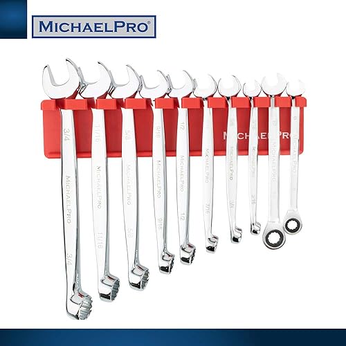 Miniatura 2 de MichaelPro MP014005 - Soporte magnético para llaves, organizador de llaves magnéticas de 10 piezas, soporte para llaves para mantener tus llaves