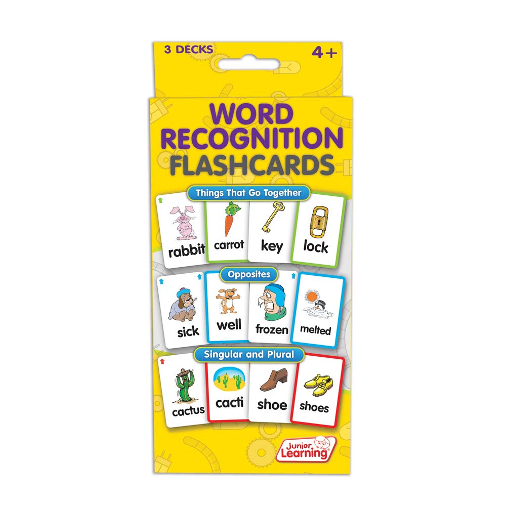 Junior Learning Word Recognition Flashcards, Multicolor, 1 - Image 4