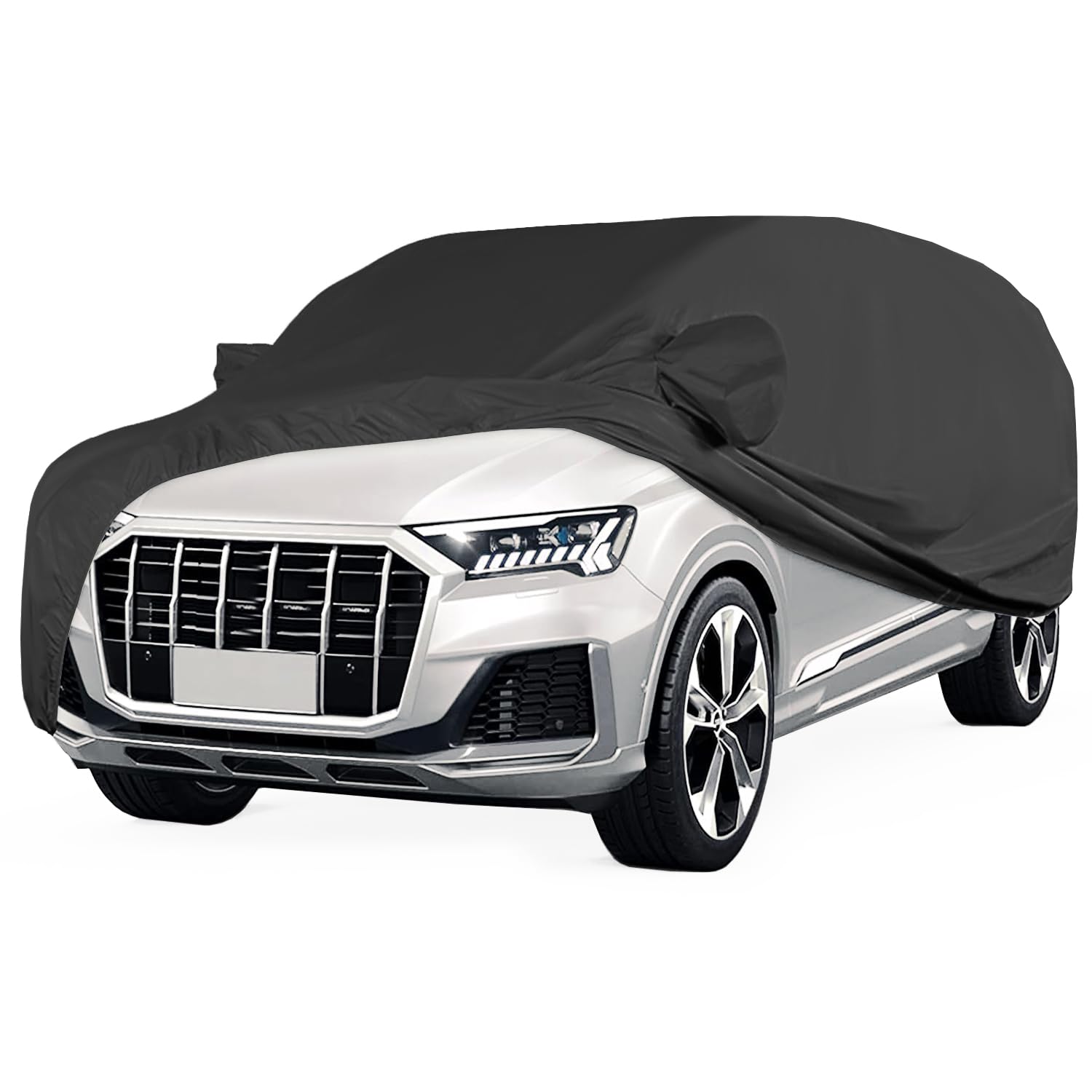 Copriauto Universale Per SUV | Telo In PEVA Resistente All'Acqua E UV | Protezione Da Polvere E Graffi | Taglia XXL