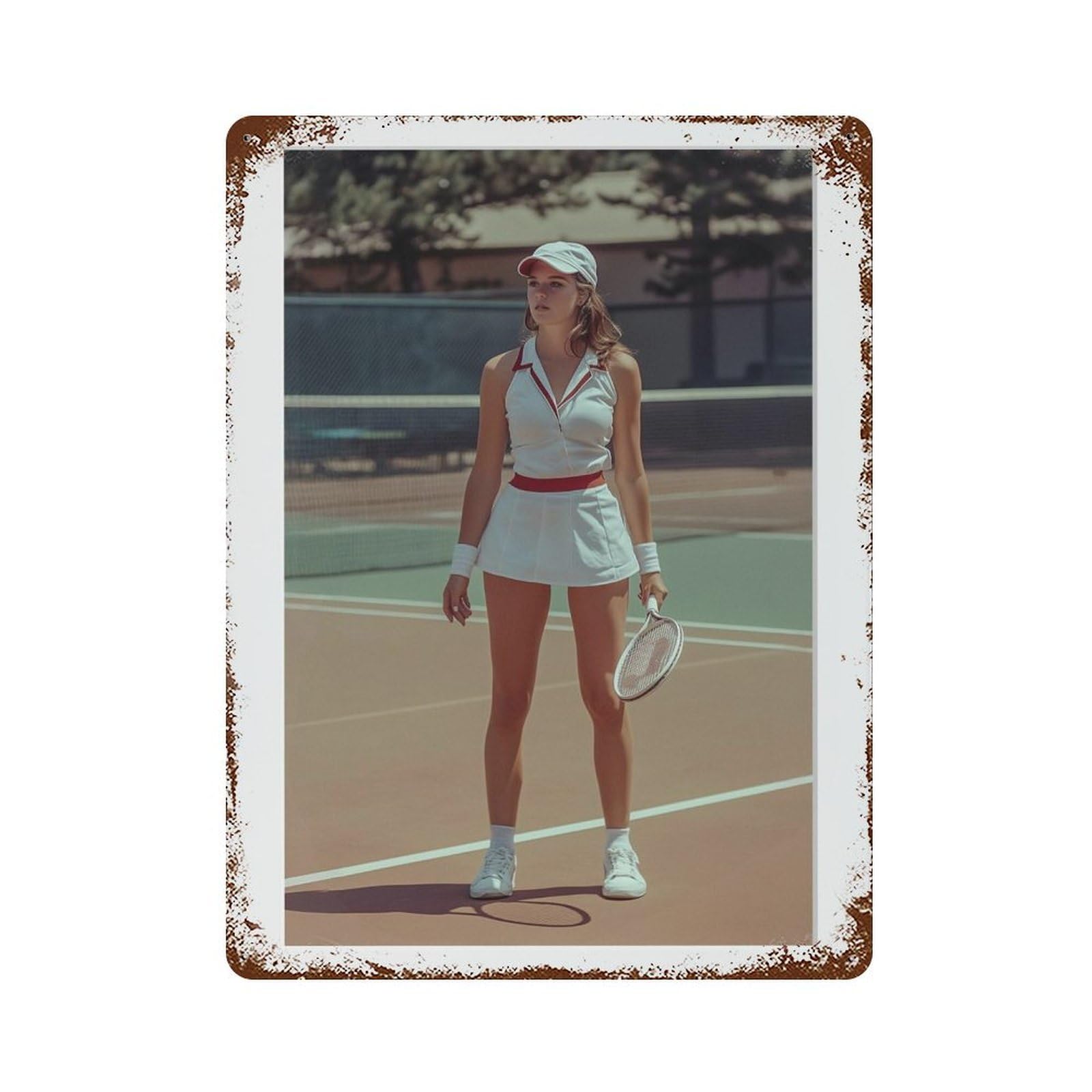 xiaoxiaoshen Tennis, Photography S1 Wall Decor Art Metal Tin Poster Modern Home Decor Art Home Bar Shop Decorations Vintage Sign 40x30cm