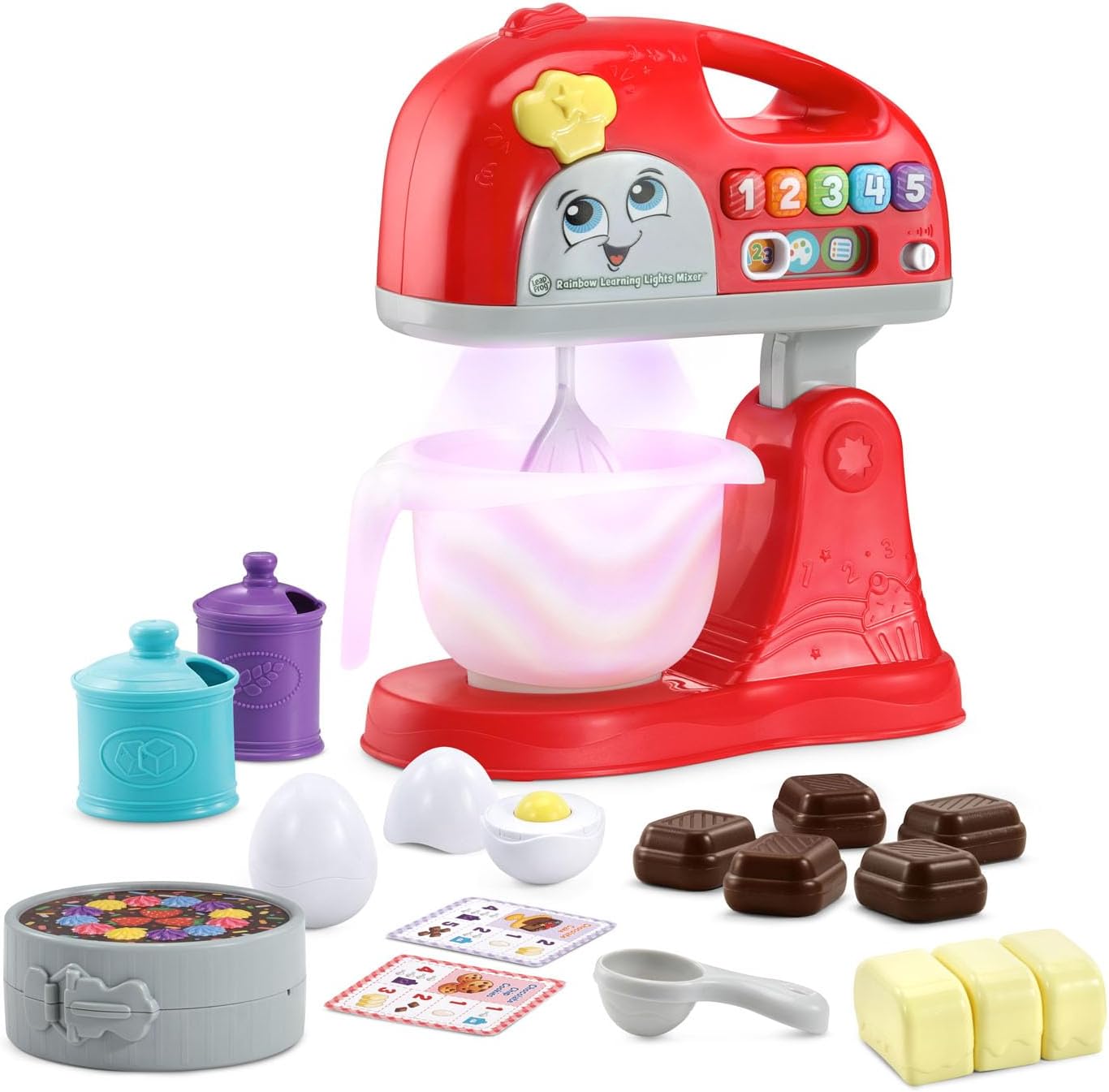 LeapFrog Rainbow Learning Lights Mixer, Red Everything Else