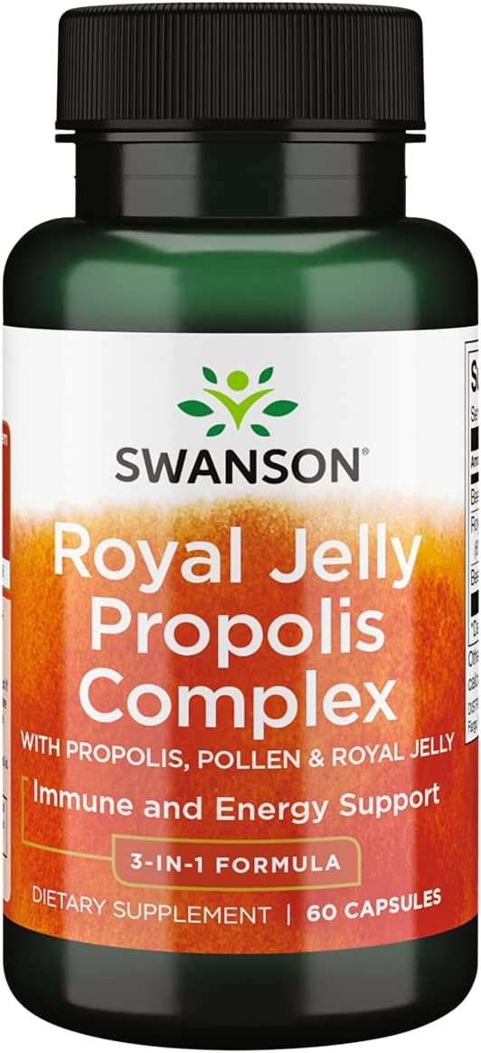 Swanson Ultra Royal Jelly Propolis Complex, 60 Capsules