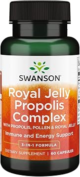 Swanson Ultra Royal Jelly Propolis Complex 60 Capsules