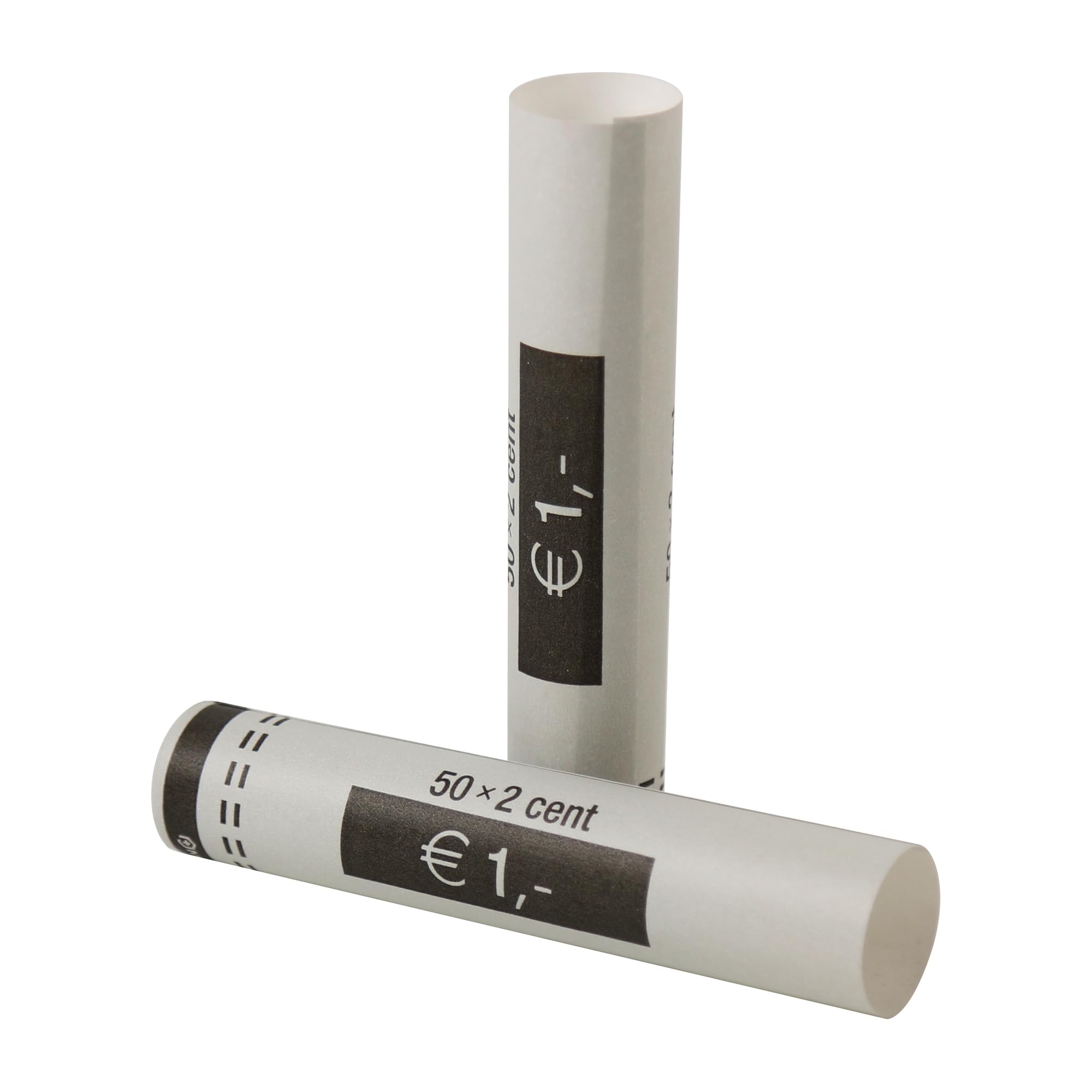 Lot de 1000 tubes euro papier pour pièces de 0,02Euro