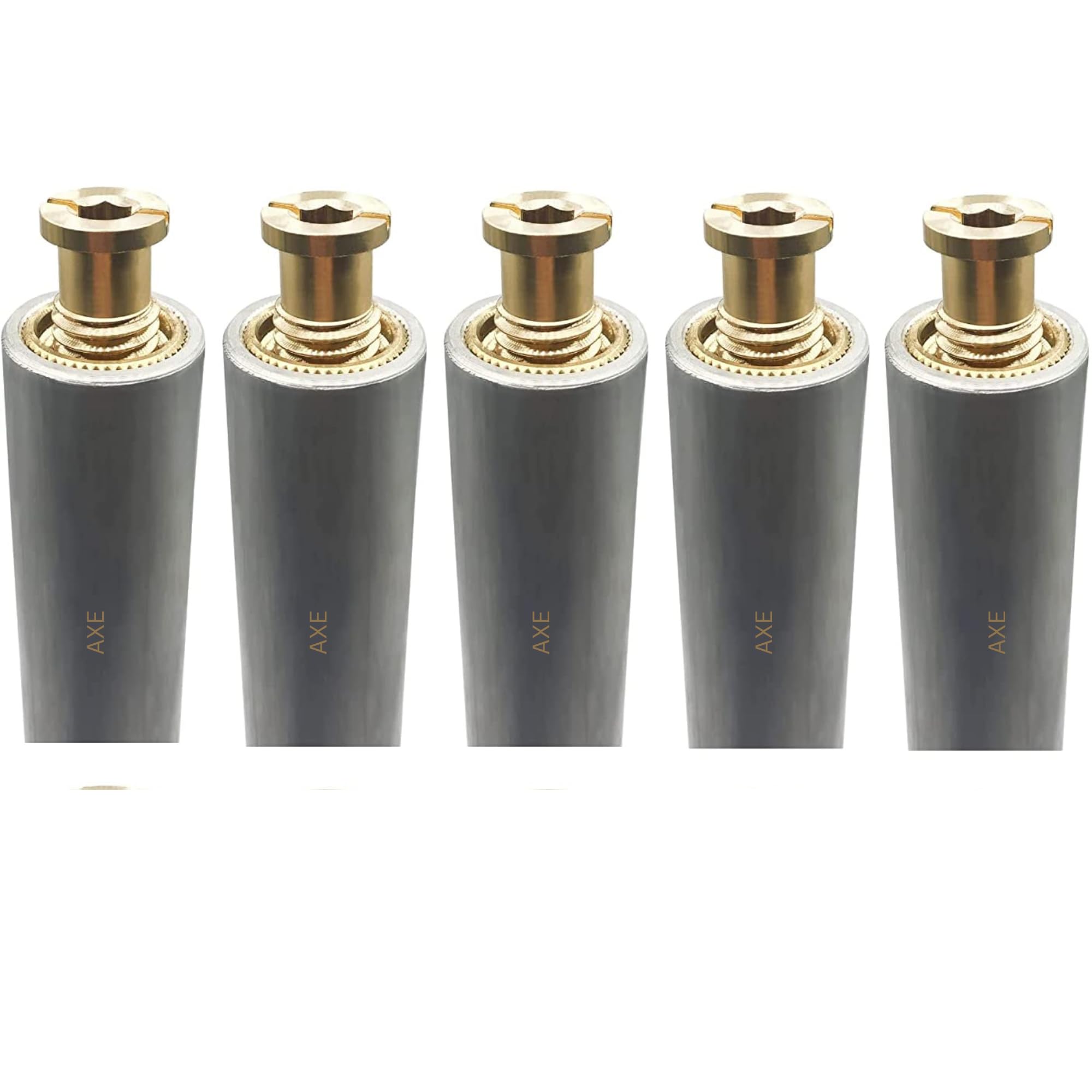 Axe | 18” Aluminum Tube with Anchor for Pool Safety Cover Installation, Anchor Installation for Loose Ground or with Pavers, Extra Long, Cut to