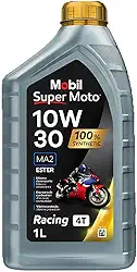Óleo Mobil 10w30 Super Moto 4t 100% Sintético 1 Litro