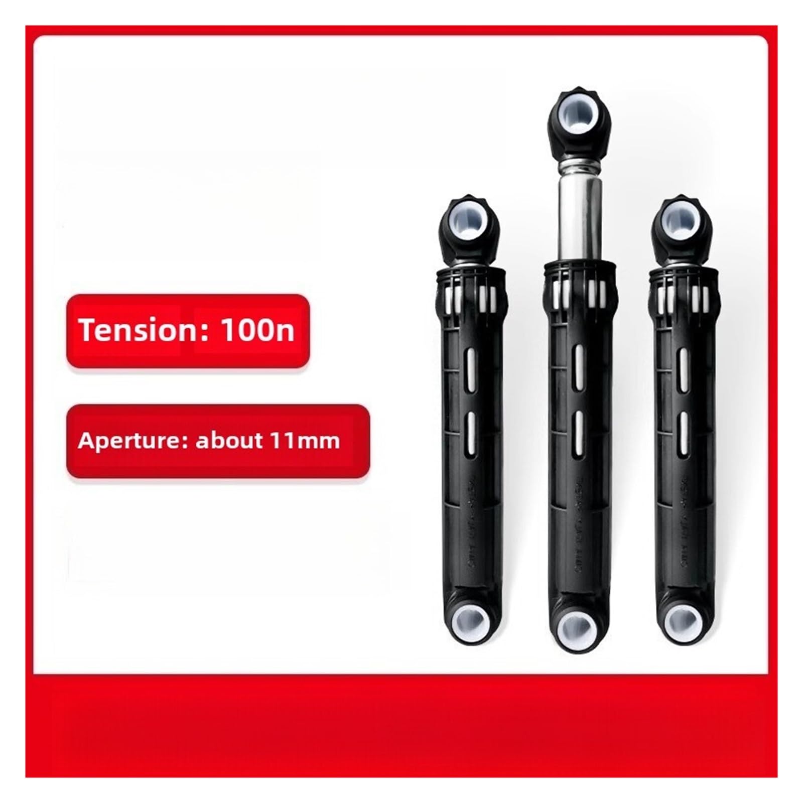 Varilla amortiguadora de lavadora, compatible con Midea, TG70/80/90/100