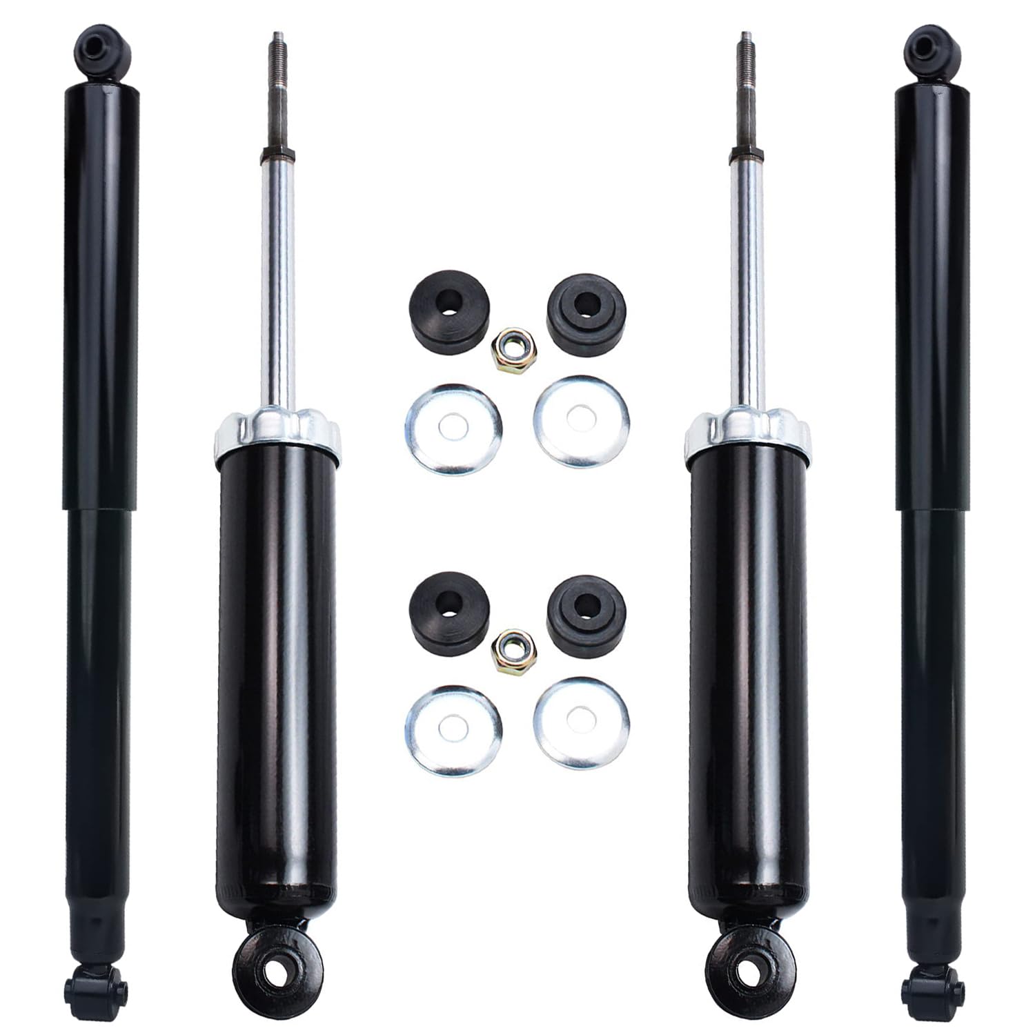 Detroit Axle - 4WD Shock Absorbers for 1997-2004 Dodge Dakota