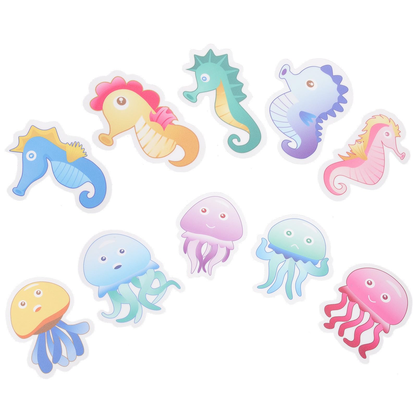Pegatinas antideslizantes bañera infantil de PVC educativo para suelo de ducha