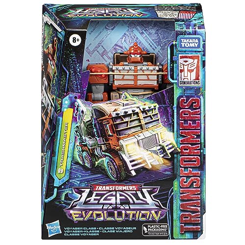 transformers toys legacy evolution voyager class trashmaster toy 7-inch action figure for boys and girls ages 8 and up