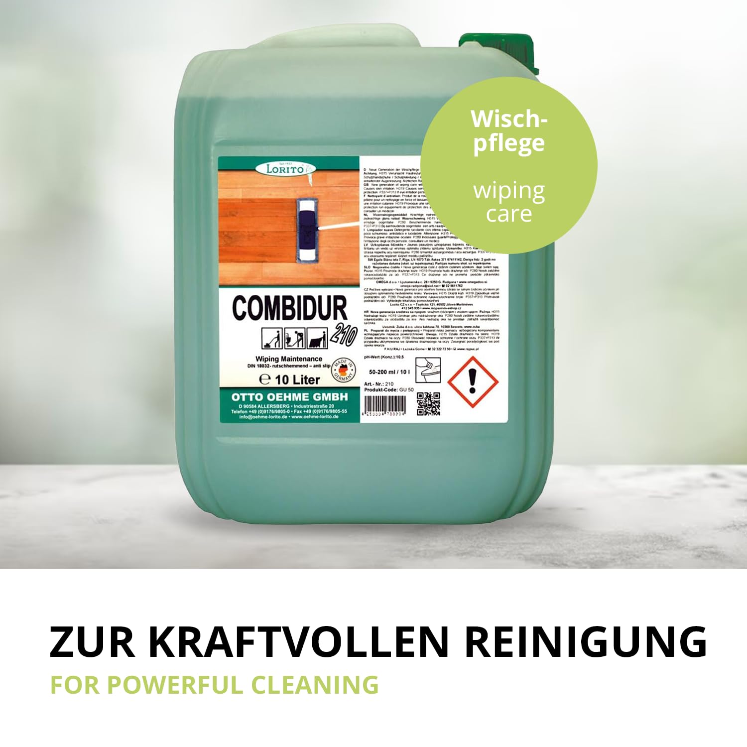 Lorito Combidur Wischpflege 10L Bodenreiniger Konzentrat