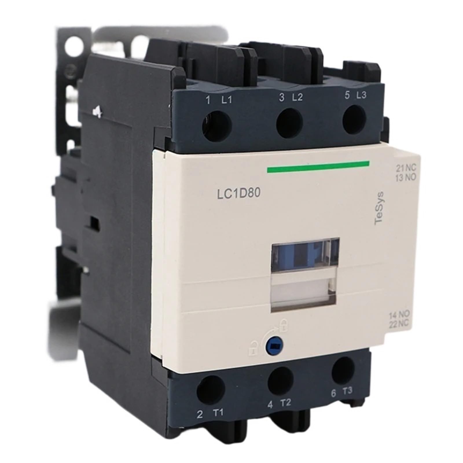 Contactor LC1D80M7 à haute endurance pour commande moteur triphasé 80A