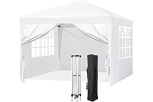 10FTx10FT Canopy Tent for Commercial Instant Enclosed Party Event Ez Sun Shelter