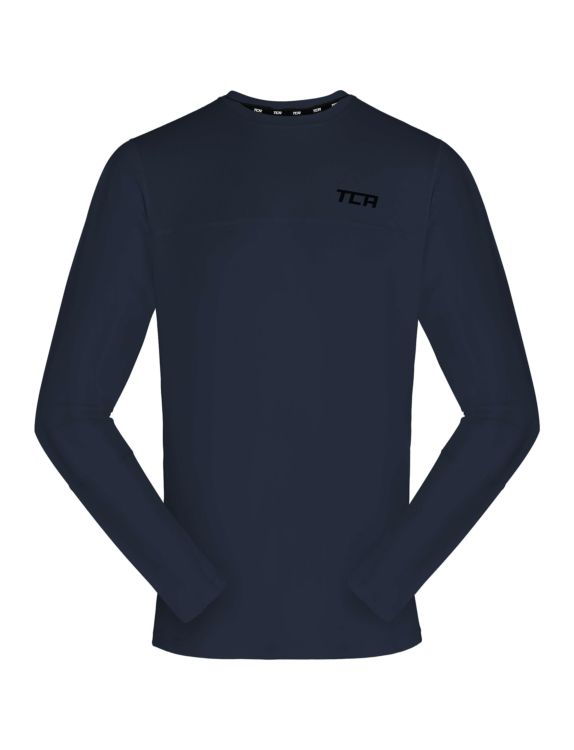 TCA Jungen Element Langarm Rundhalsausschnitt Laufshirt