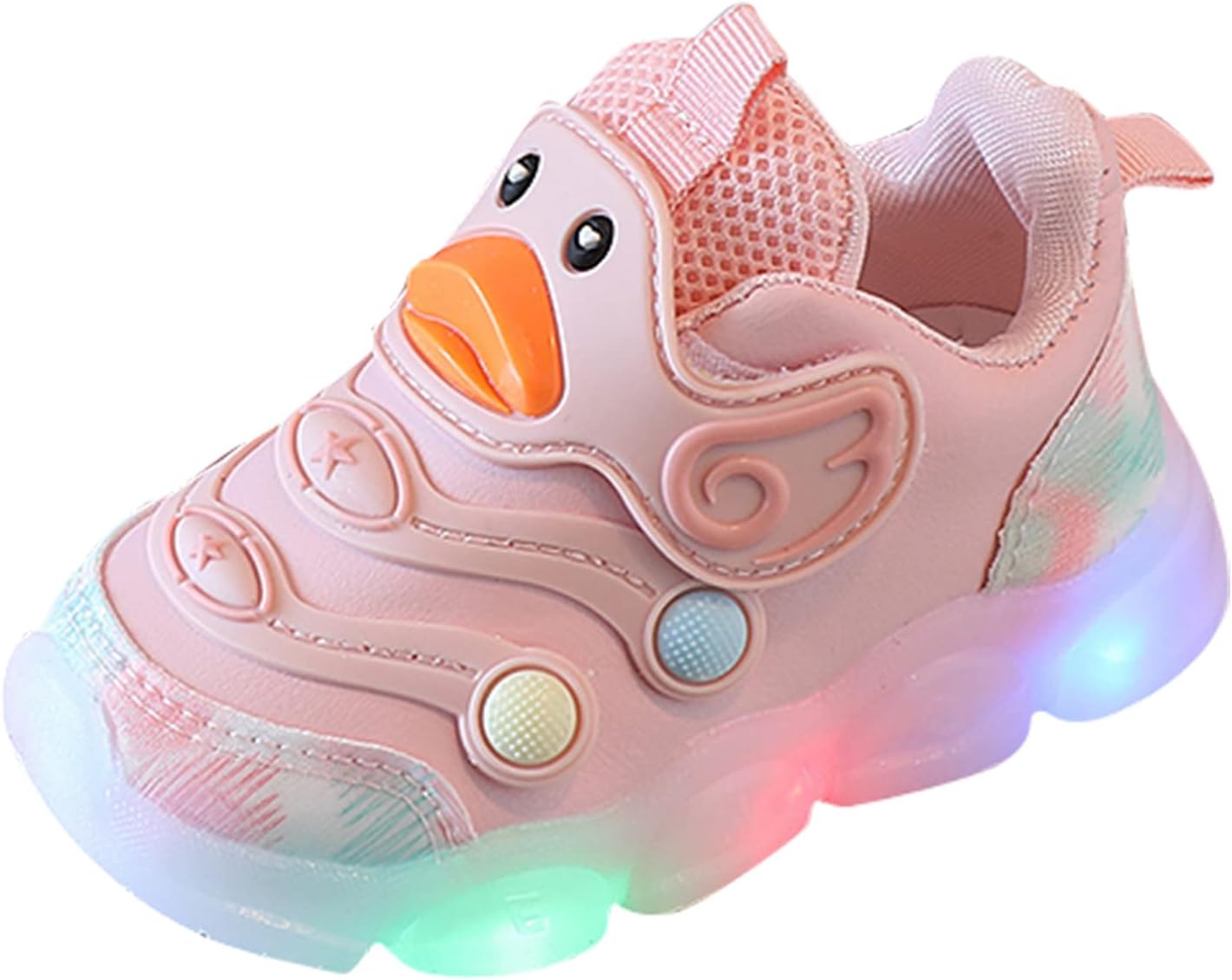Kids Light Up Shoes Led Flash Sneakers with Upper USB Charge for Boys Girls Best Gift for Birthday Day