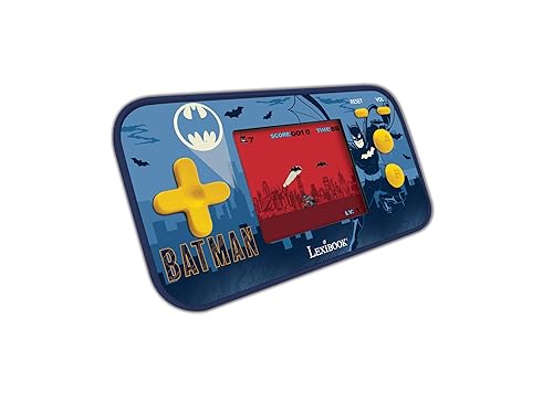 Miniatura 2 de Lexibook - Batman - Consola portátil compacta Cyber Arcade, 150 juegos, pantalla LCD a color, funciona con pilas, negro/azul, JL2367BAT