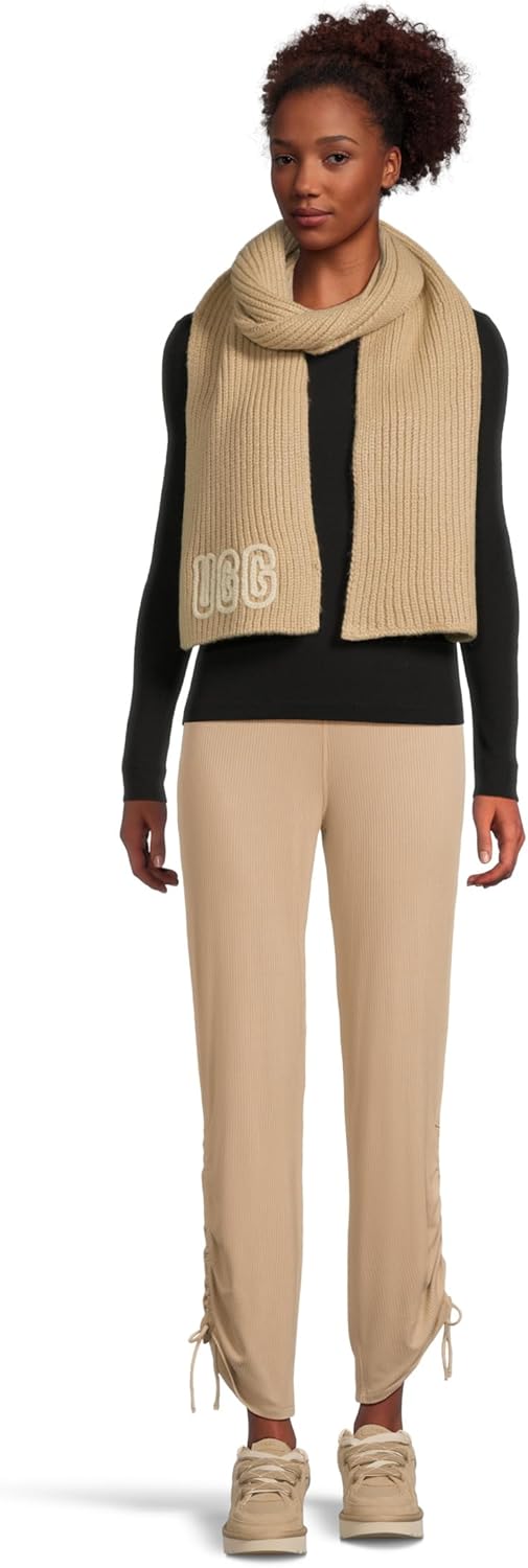 UGG womens Crafted Chunky Rib Scarf - Image 3