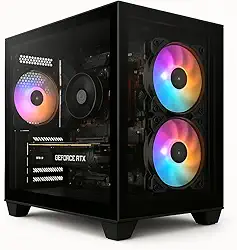 PC Gamer Skill Aquarium, AMD Ryzen 5 5600GT, 16GB 3200MHz, Radeon Vega 7, SSD 1TB M.2, Fonte 500w, Preto SKA004