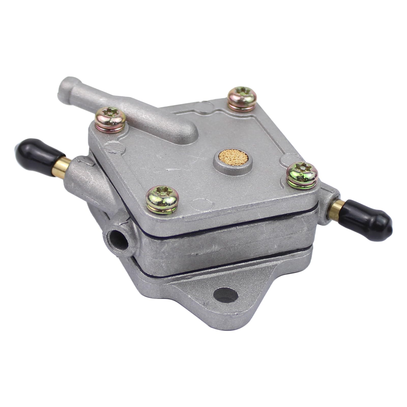 Benzinpumpe Kraftstoffpumpe mit Kraftstofffilter Kraftstoffleitung Absperrhahn Klemmen für Aprilia Leonardo 125 Leonardo 150 Habana 125 Scarabeo 125 Moto 6.5 Leonardo 250 Leonardo 300 Grande
