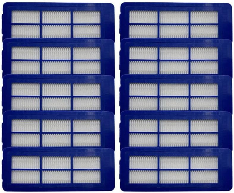 Fit for Eu-fy Robo-Vac 11S/11S Max 30C 15C 35C Vacuum Filter Brush Replacement Parts (10*Hepa Filter #1,Fit For Eu-fy 11S Max/15C Max/30C Max)