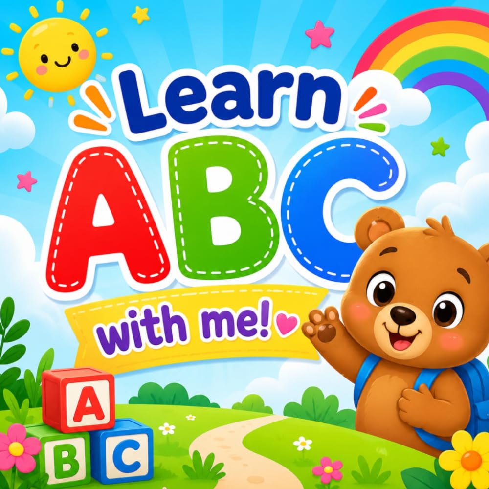 Learn ABC with me!: Fun & Cute Coloring Book