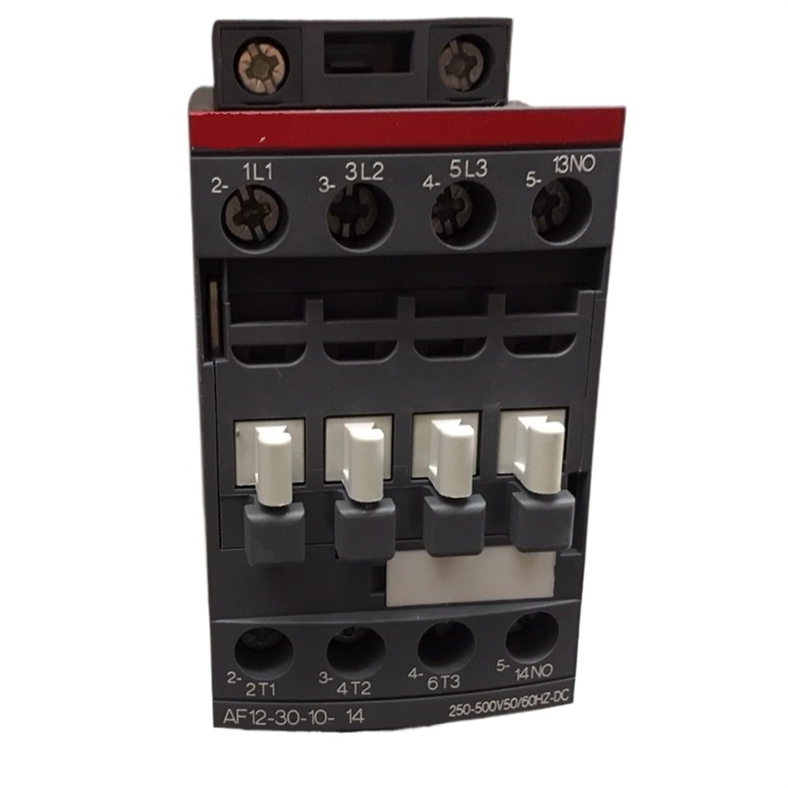 JJHQOKYNA AF12-30-10-14 AF12-30-01-14 3-ploe Contactors AF AC/DC 1NC Or 1NO 50HZ/60HZ 250V~500V DC 250V-500V 12A 5.5kw 1Pcs(AF12-30-10-14 1NO)