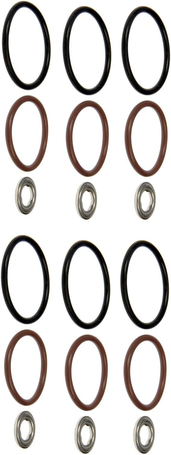 APDTY 154452 Diesel Fuel Injector O-Ring Seal Kit