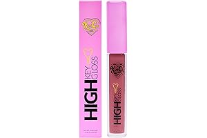 High Key Gloss, Summer Plum - Illuminating Lip Gloss with Non-Sticky Finish