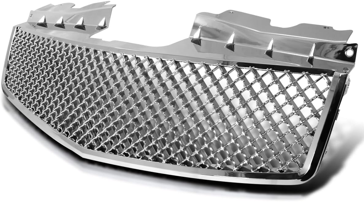Spec-D Tuning Chrome Front Grill Grille Compatible with 2003-2007 Cadillac Cts V