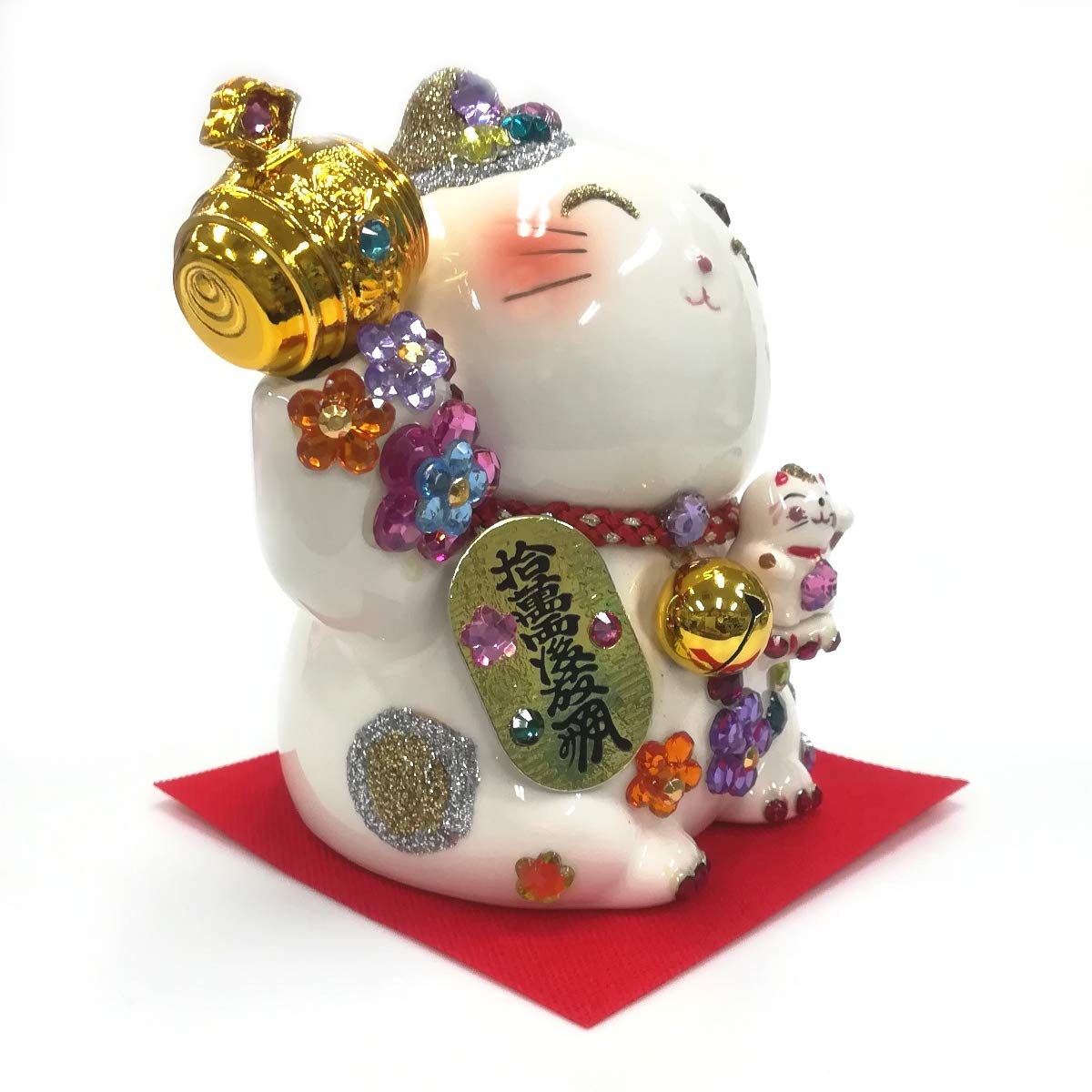 招き猫 貯金箱 Amazon.co.jp: 【DecoBaboo招き猫】金小槌猫貯金箱 W-C-432 3号