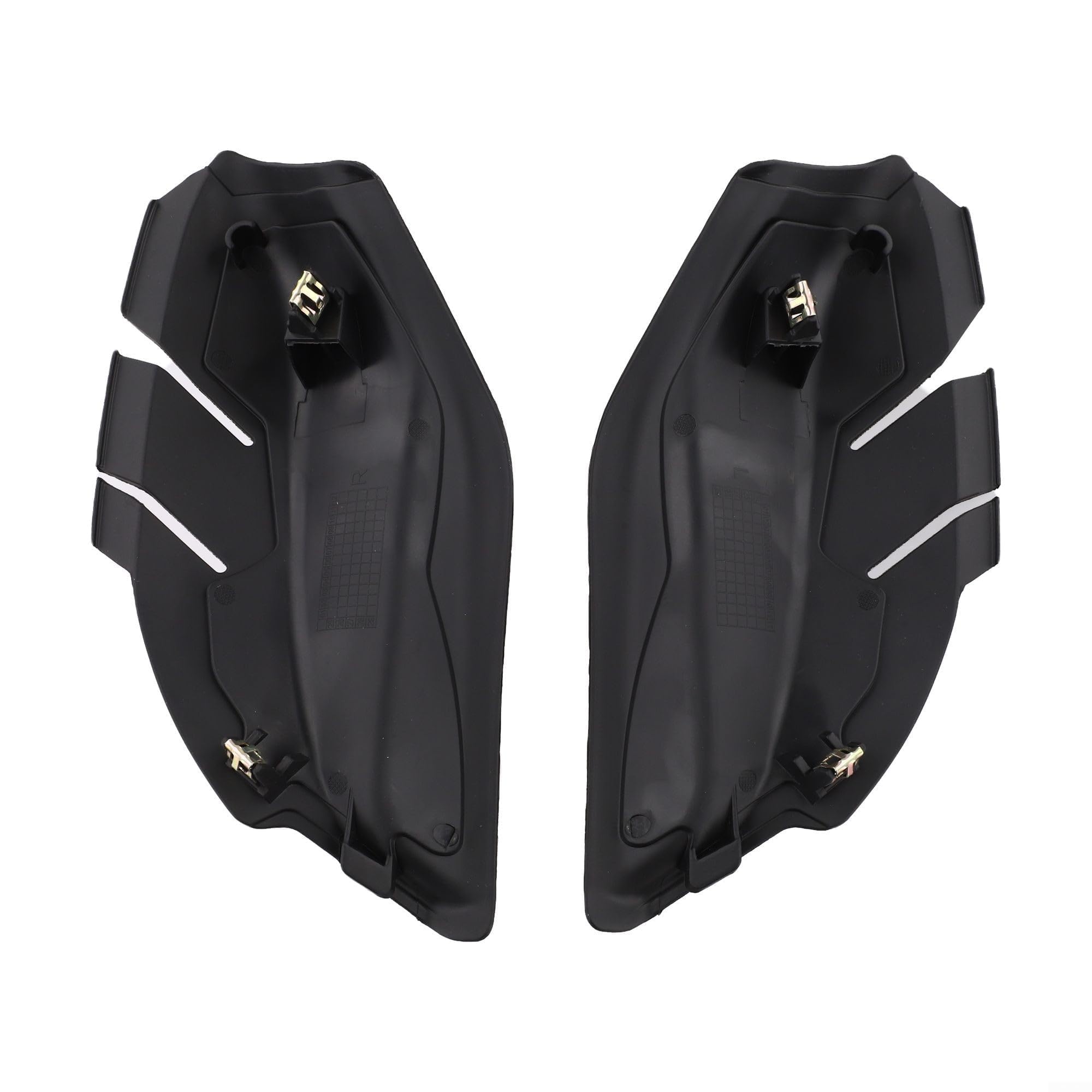 Para Jeep Compass 2017 2023 Parabrisas Delantero Envoltura Esquina Par Izquierda Derecha Plástico Moldura Cubierta Reemplazar 7aa47rxfaa 53223829 Acabado Negro Auto Part