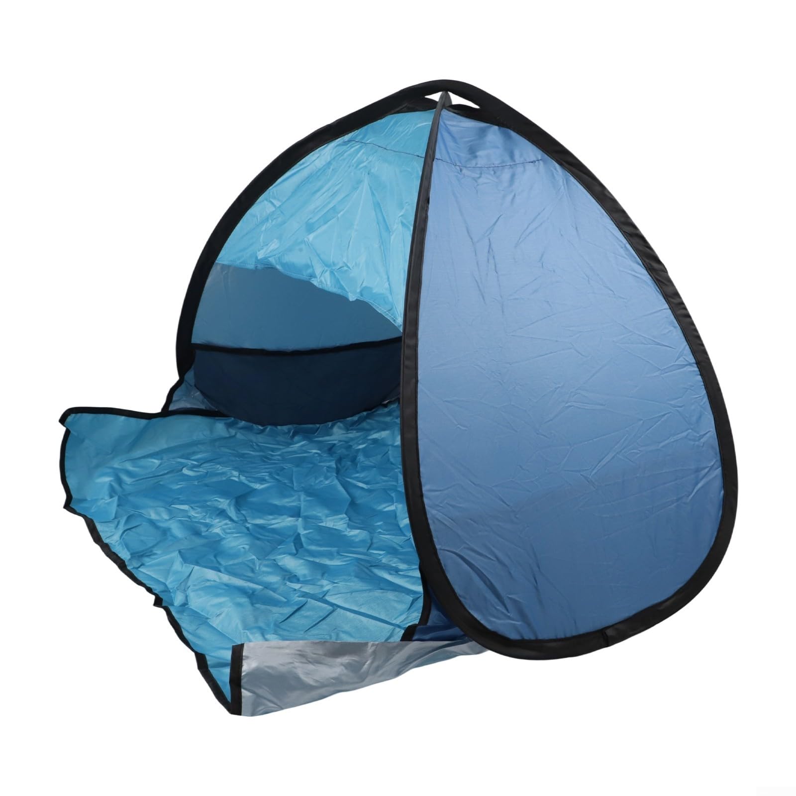 FACULX Automatic Pet Tent, Up Dog Beach Shelter, UV Protection Sunshade, Quick Setup for Camping Travel(Double blue)