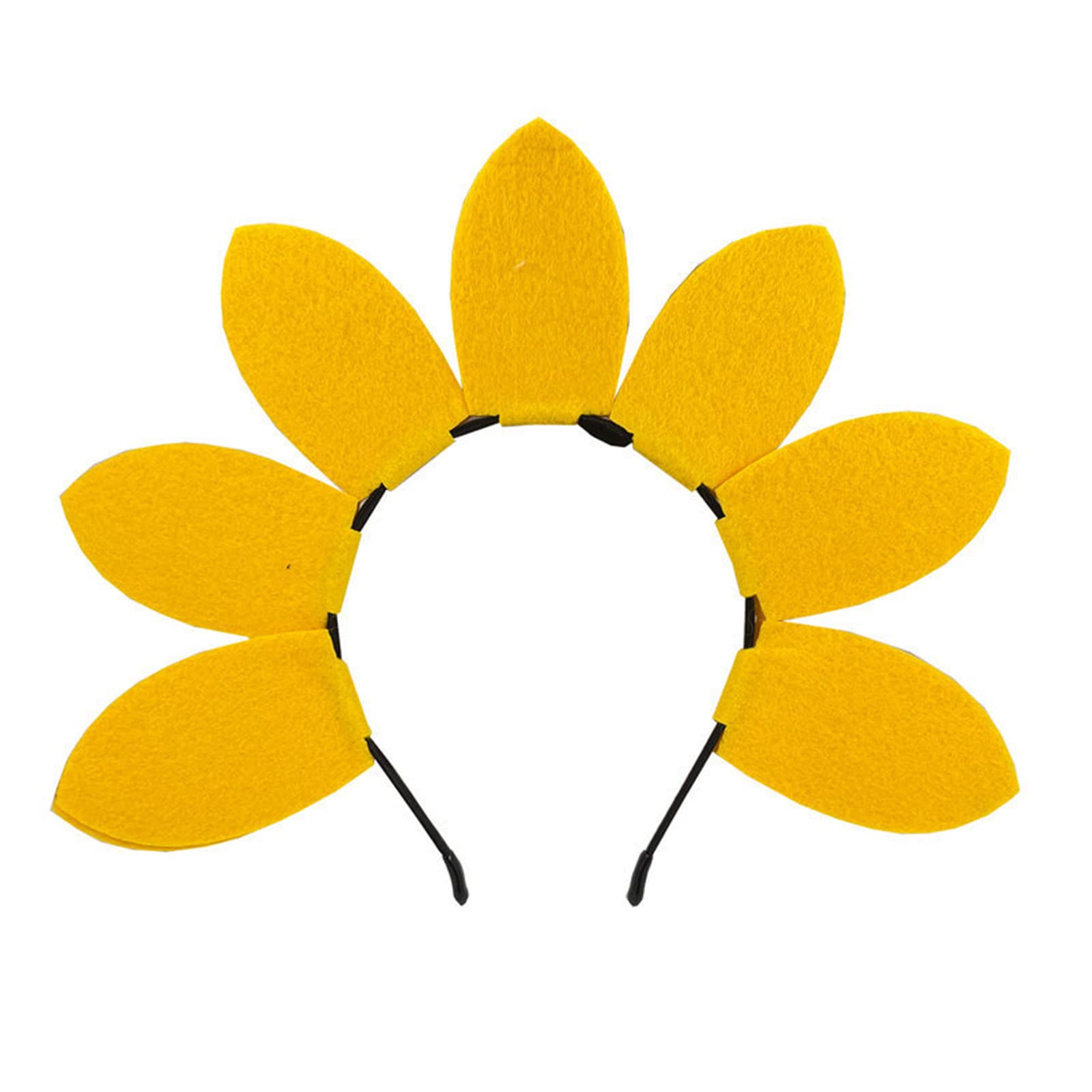 Cerchietto Floreale Girasole Per Donna – Accessorio Capelli Estivo Per Feste E Compleanni