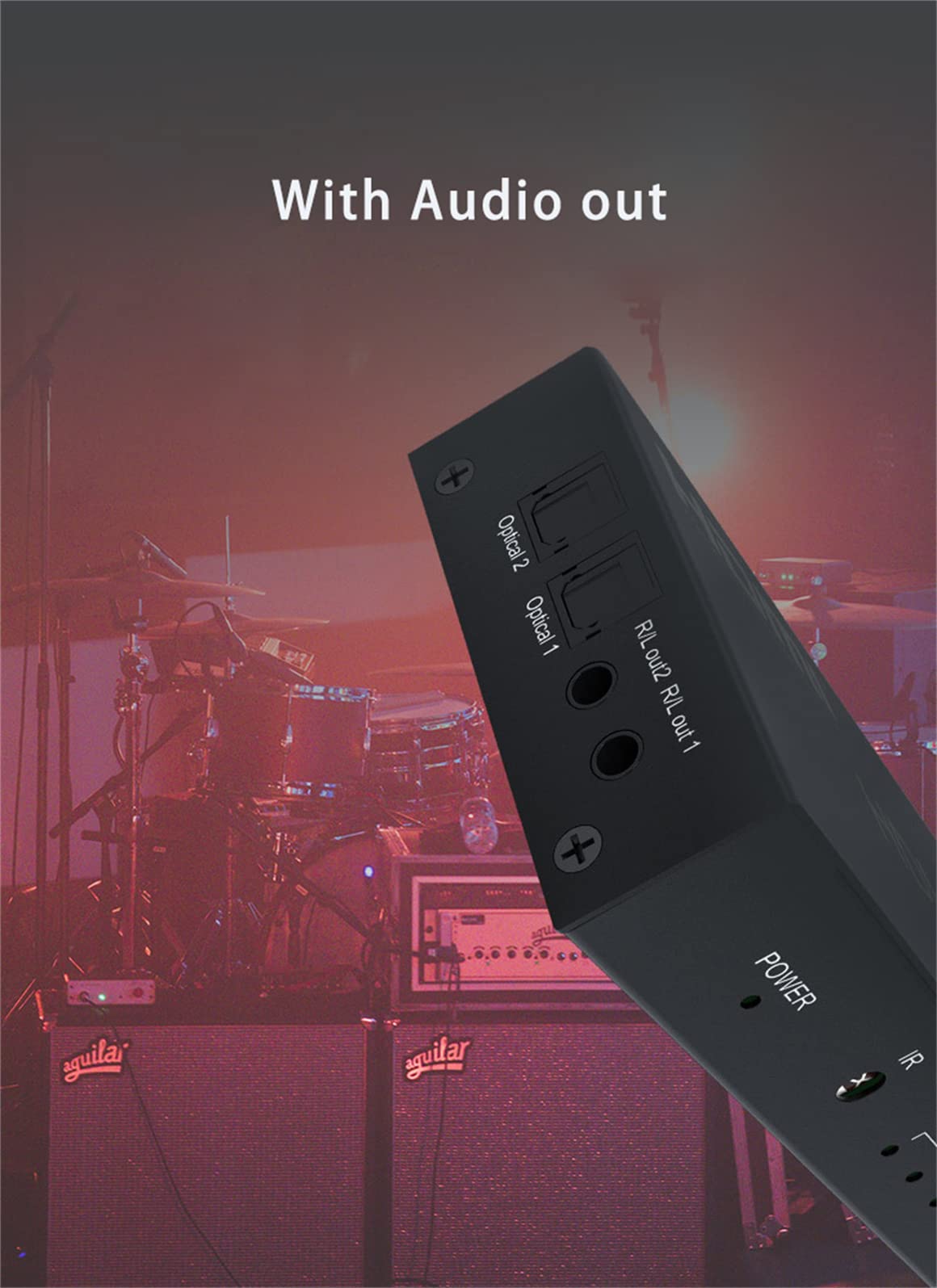4K 60Hz 6x2 HDMI Matriz 6 IN 2 OUT HDMI Splitter Switch 4x2 Audio Video Convertidor con EDID para PC, TV, Doble Pantalla