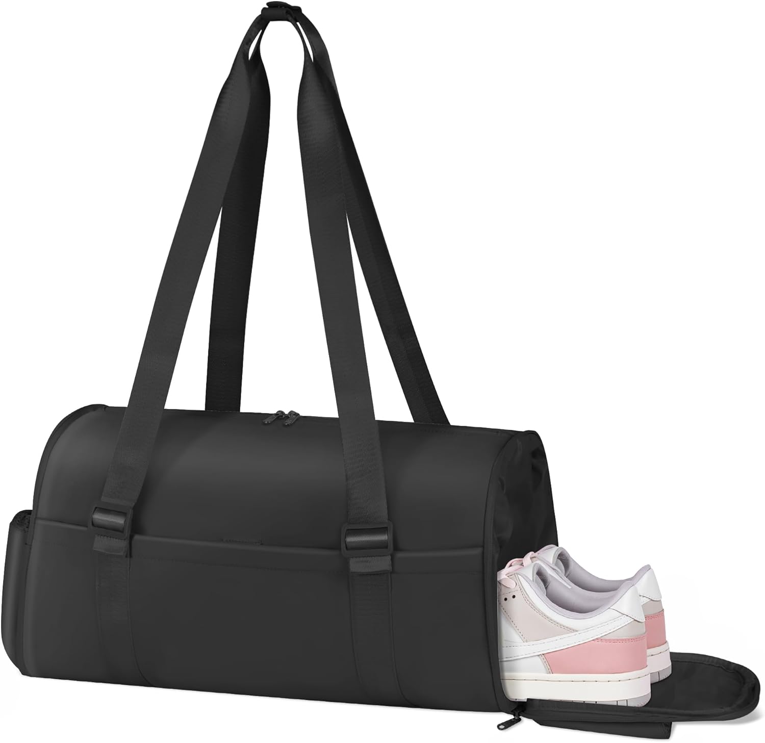 Gym Bag for Women with Shoe Compartment, Waterproof Travel Duffle Bag with Wet Compartment, Small Gym Bag for Sport & Workout & Swimming & Daily Use - TILYMOL