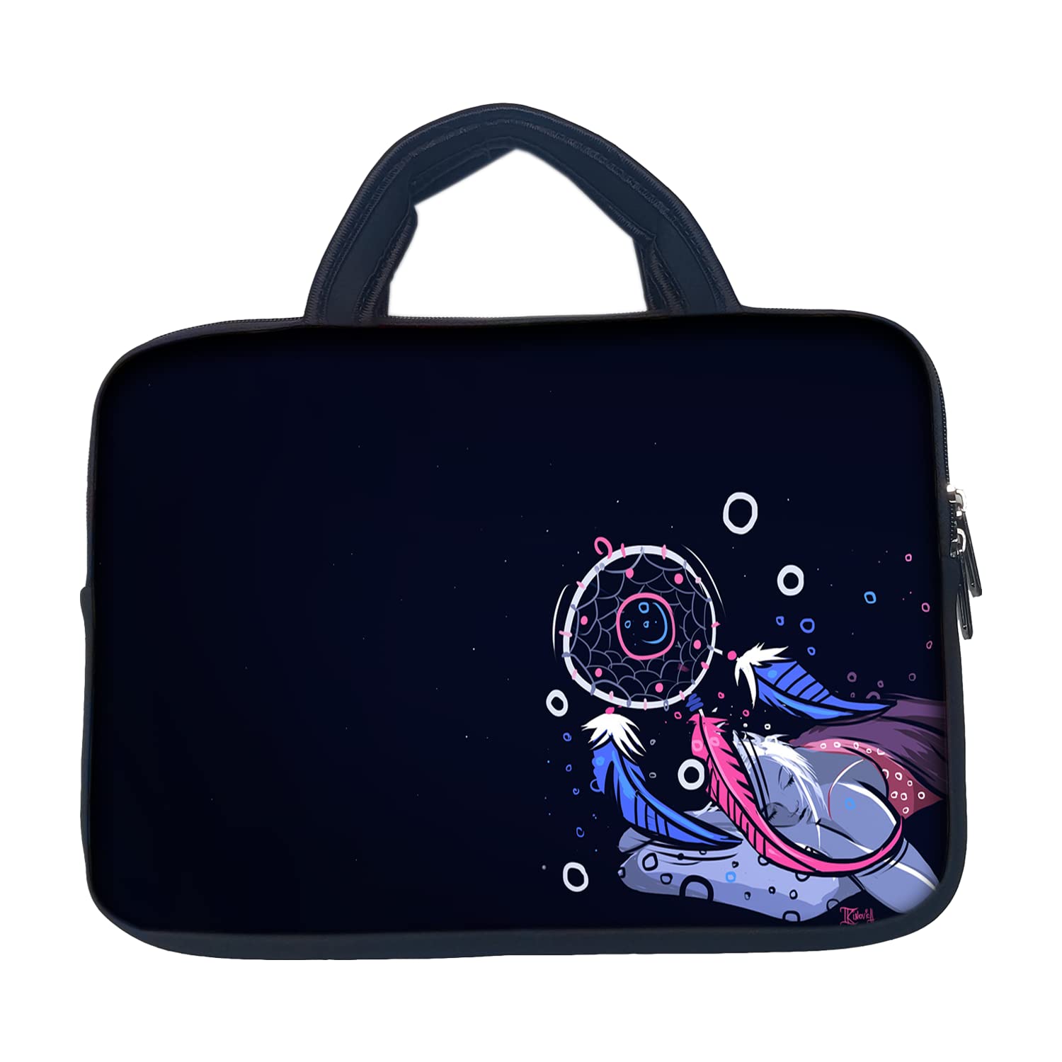 Theskinmantra Chain Laptop Sleeve Bag Compatible with Laptop/Macbooks/Chrombook/Notebook/Zbook (14.1 Inch (Handle), Sleeping Beauty) (B01D8LTGVG) Amazon Price History, Amazon Price Tracker