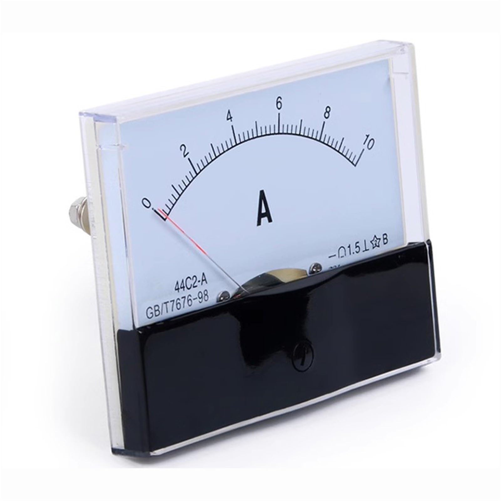 44C2 DC ampèremètre analogique panneau pointeur ampèremètre DC 1A 3A 5A 10A 15A 20A 30A 50A 75A 100A 150A 300A 450A 500A ampèremètre(3A)