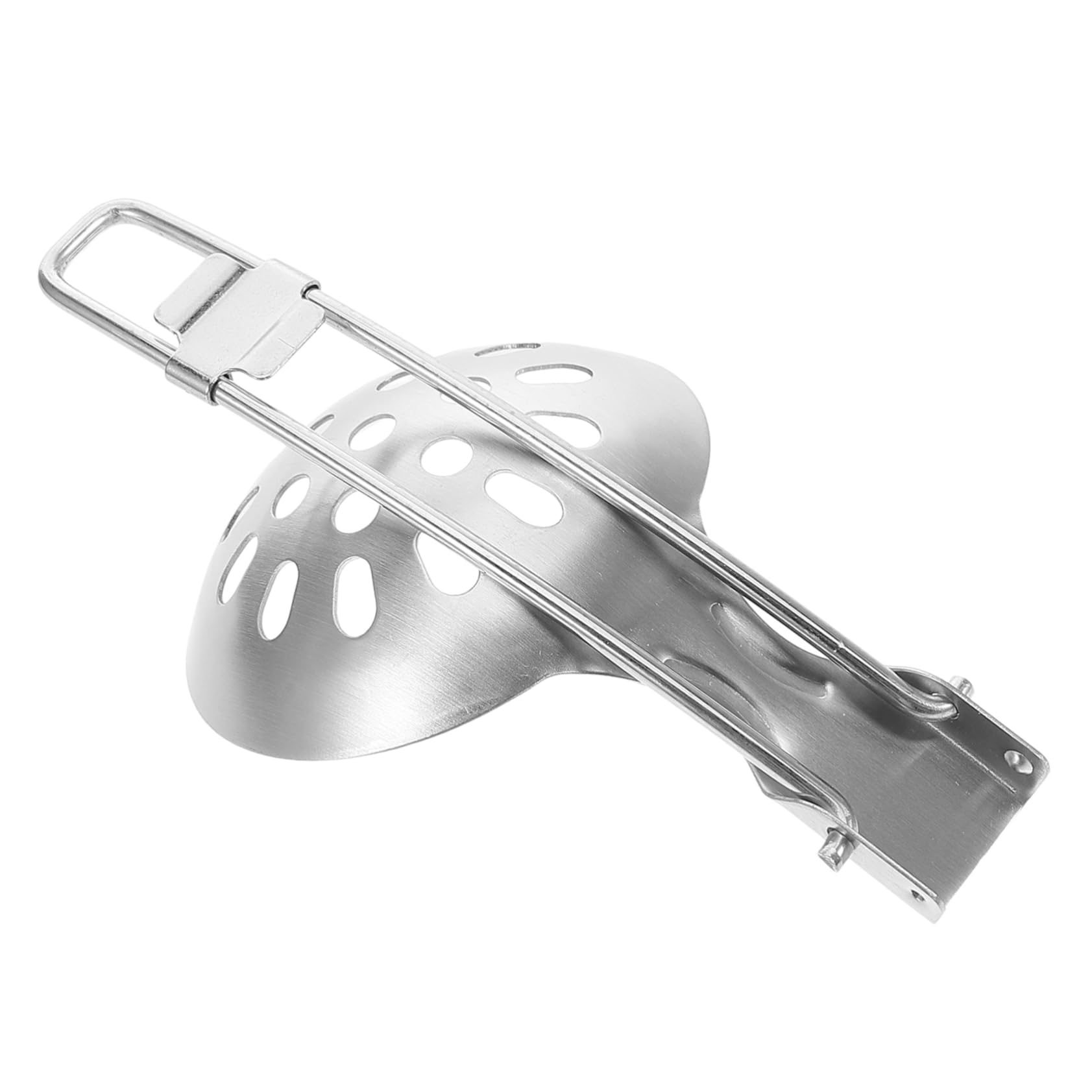 ifundom Stainless Steel Camping Colander Spoon Long Handle Cooking Utensil for Outdoor Cooking Hiking and Kitchen Use Versatile Durable and Easy to Clean