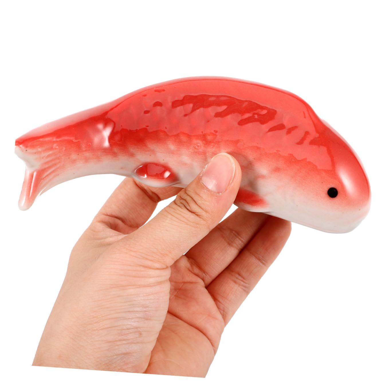 BESPORTBLE 5stücke Dekorative Keramik Fische Für Aquarien Schwimmende Cartoon-fischstatue Langlebige Aquarium-deko Für Unterwasserlandschaften Und Fischtank-zubehör