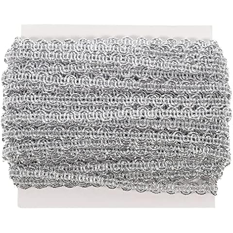 SUPVOX Metallic Braid Trim for Crafts Cover