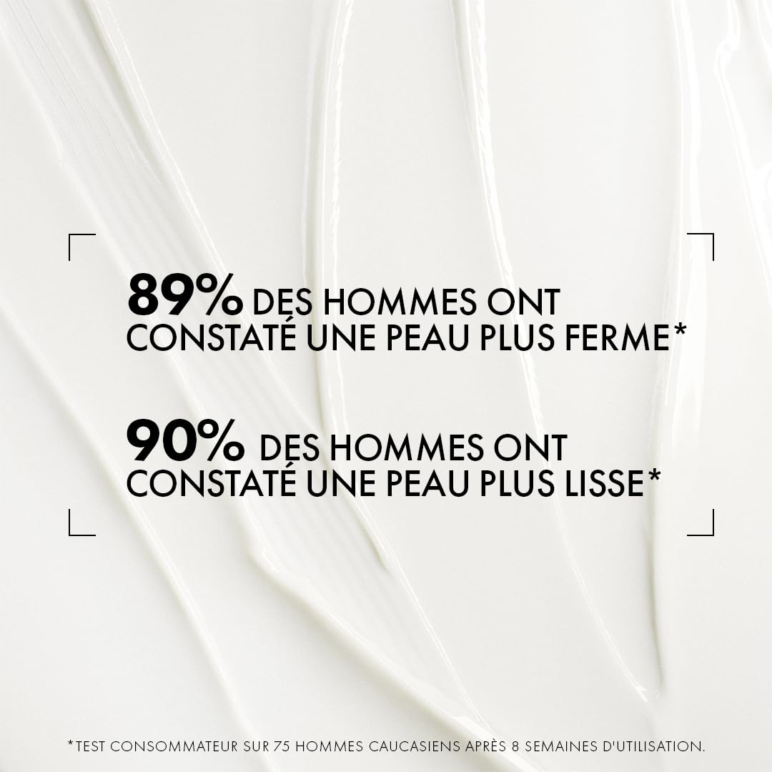 Biotherm Force Suprême Face Reshaper, Coffret Routine Anti-Âge pour Hommes avec Crème Correctrice 50ml, Mousse de Rasage 50ml et Nettoyant Visage 40ml, Soin Raffermissant