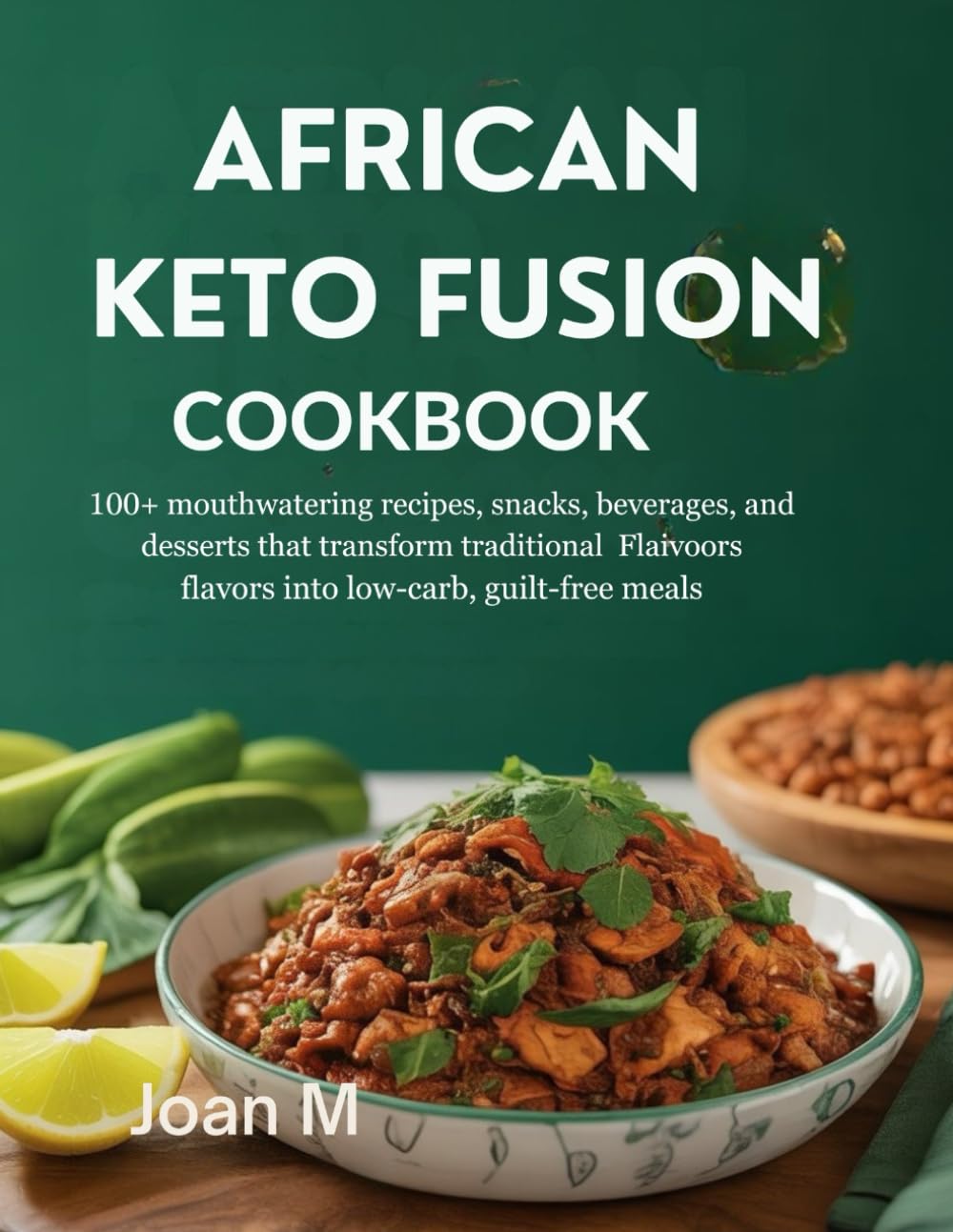 AFRICAN KETO FUSION COOKBOOK: 100+ Mouthwatering Recipes, Snacks, Beverages, and Desserts Transforming Traditional Flavors into Low-Carb, Guilt-Free Meals