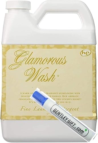 Tyler Glam Wash - Detergente para ropa sucia, Diva 31.99 oz, líquido, 32 onzas líquidas con bolígrafo removedor de manchas Bentley