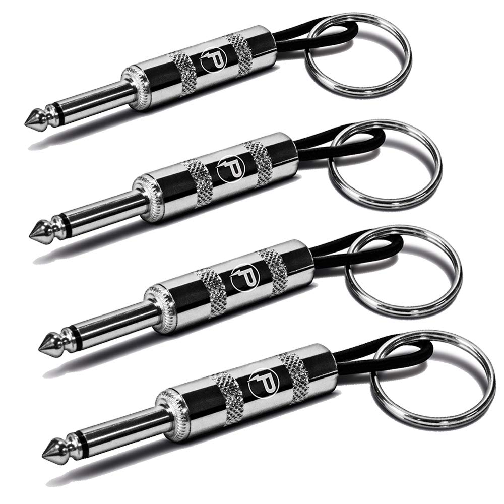 P Pluginz Guitar Plug Keychains